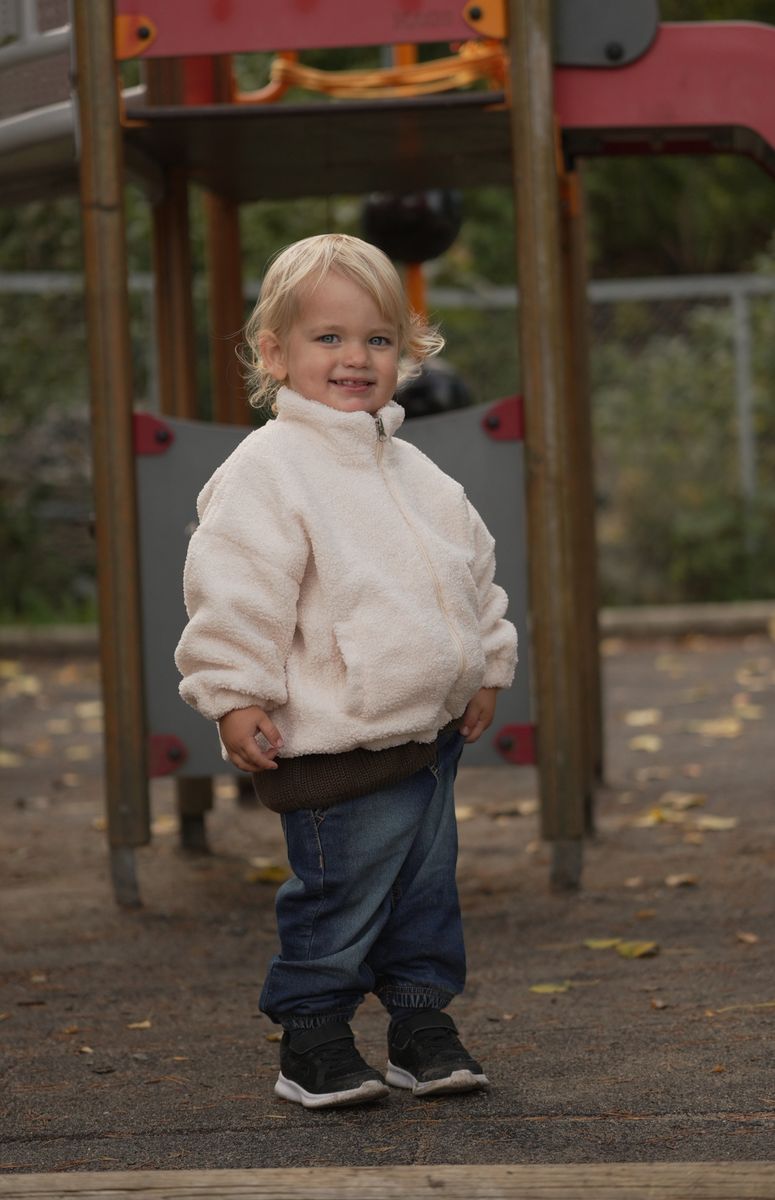 Cloud teddy jakke - cream