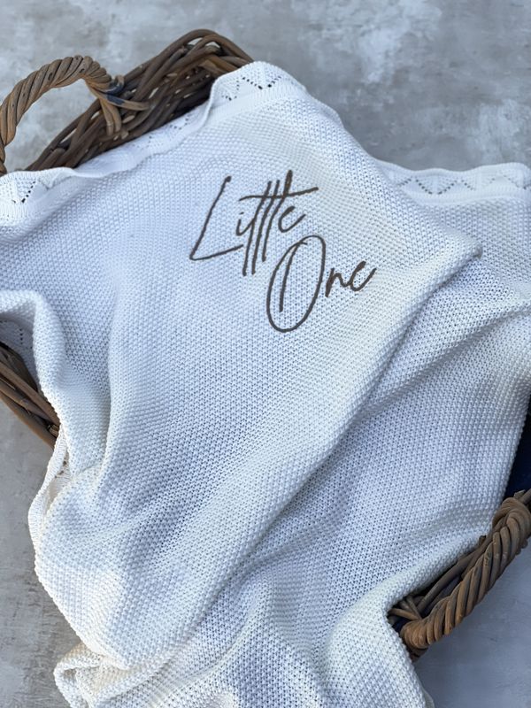 Soft babyteppe - white