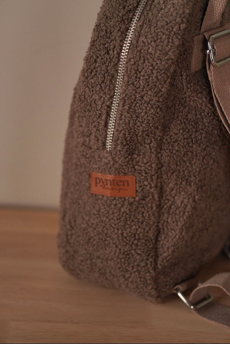 Teddy ryggsekk barn - ash brown