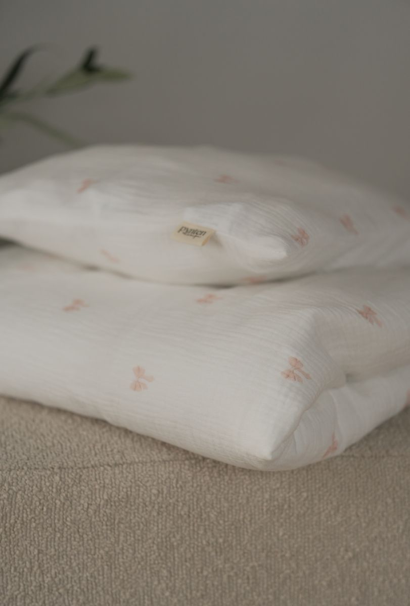 Bedtime sett - pink bow