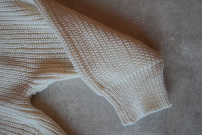 Knit bukse barn - cream