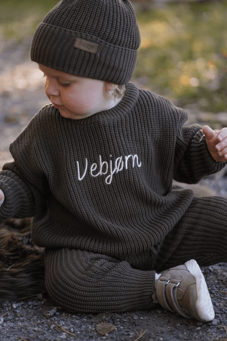 Hovedbilde Knit genser barn - brown