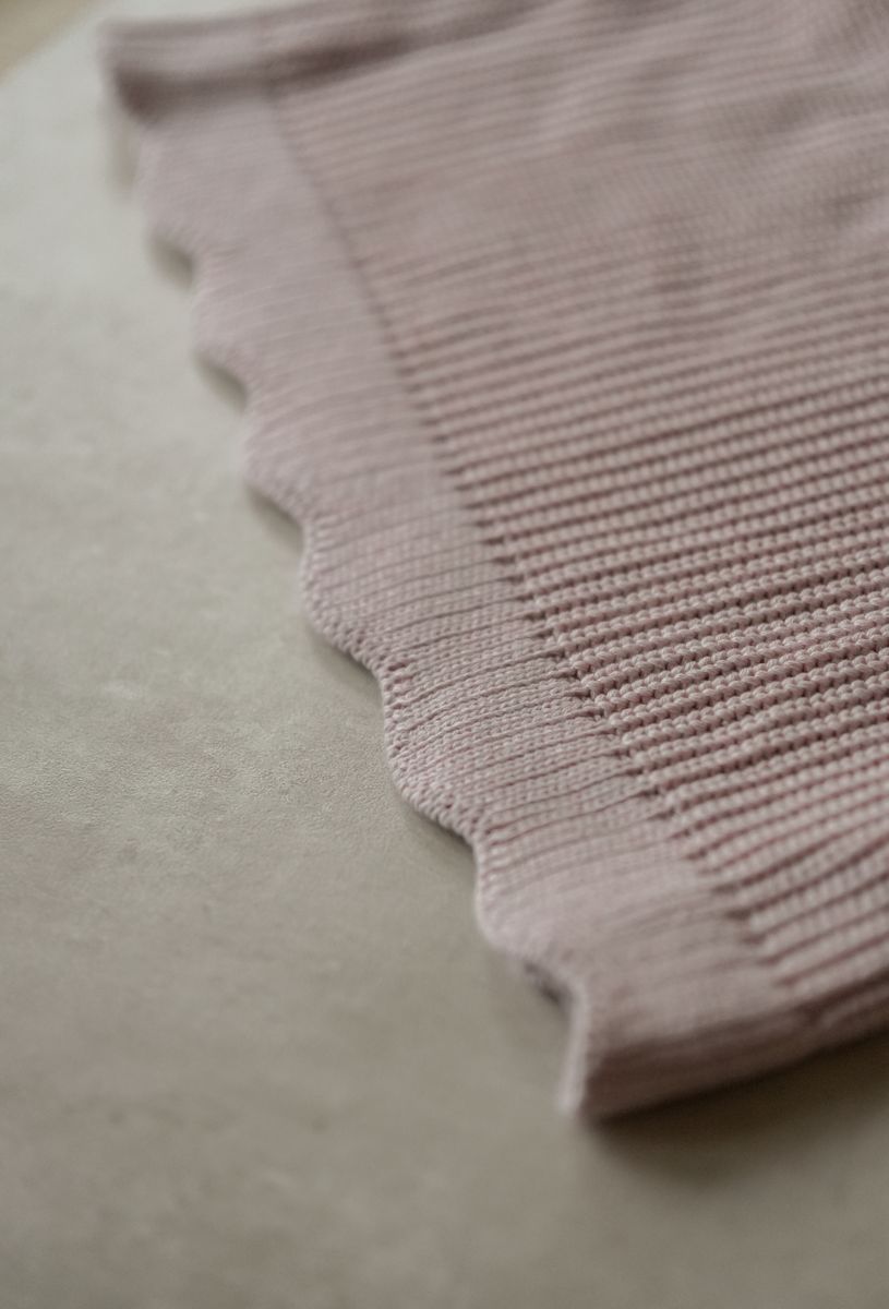 Knit Belle genser - pink mist