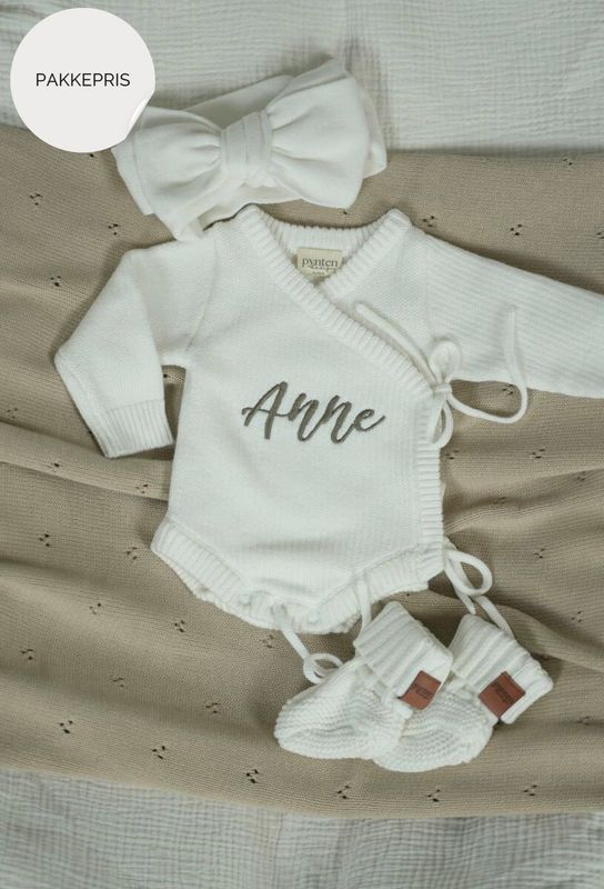 First Outfit sett - milky white