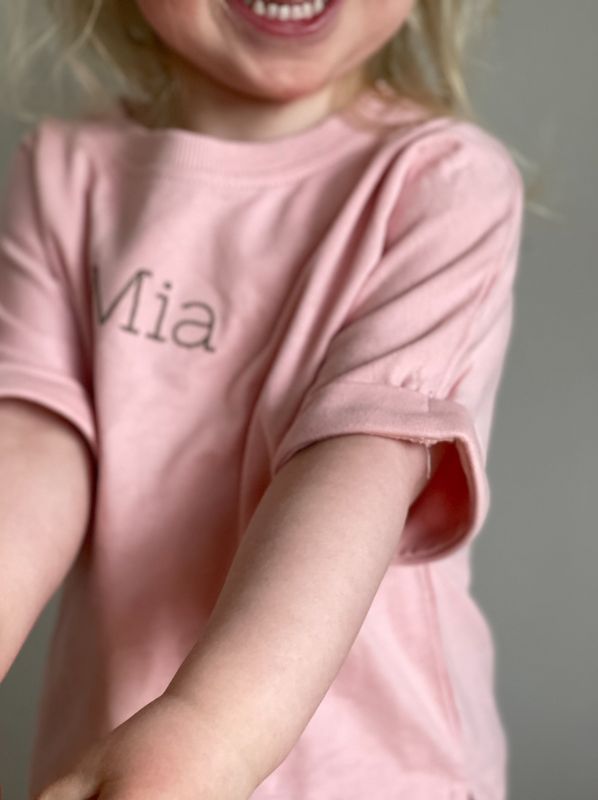 Summer sett shorts + t-skjorte - rosa
