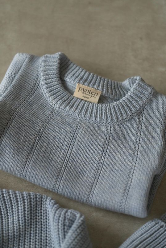 Tiny romper - blue whisper