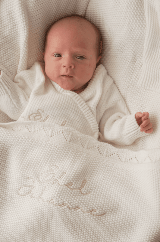 Soft babyteppe - white