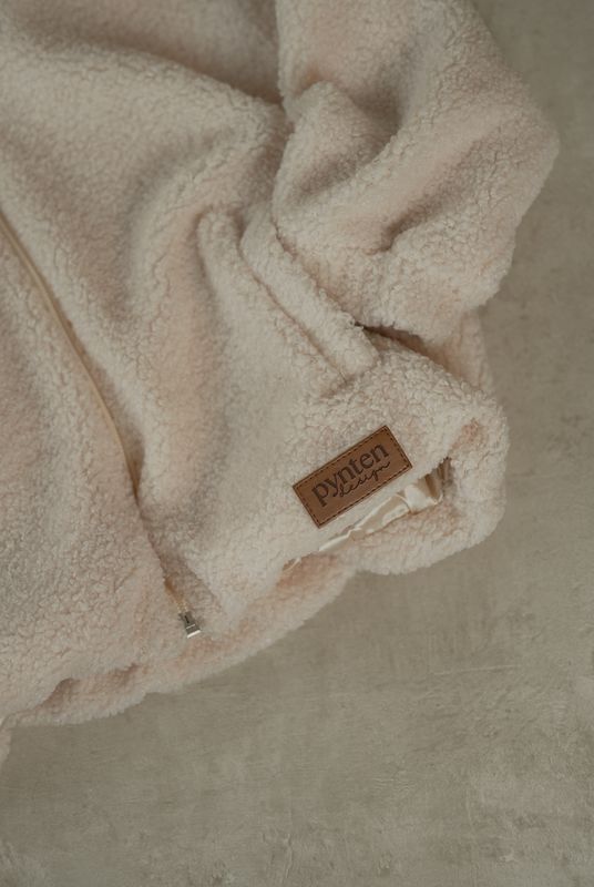 Cloud teddy jakke - cream