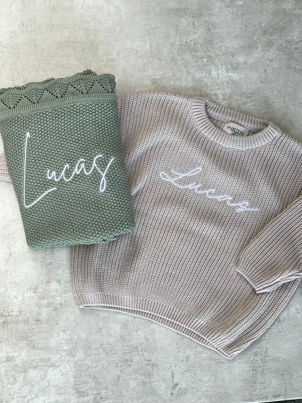 Soft babyteppe - sage