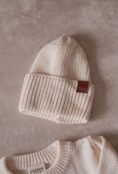 Hovedbilde Knit lue - cream