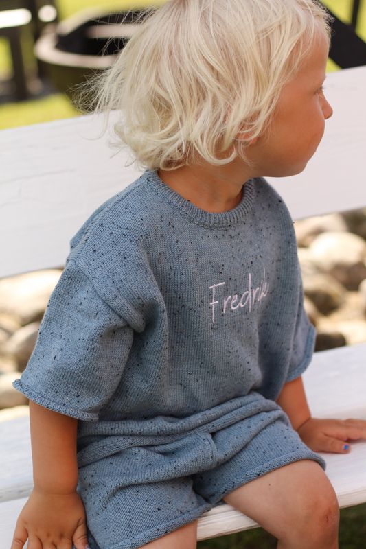Loop sommersett - blue pebble