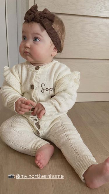 Hovedbilde Tiny frill heldress - cream