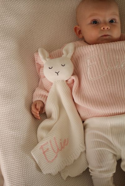 Hovedbilde Soft koseklut kanin - white