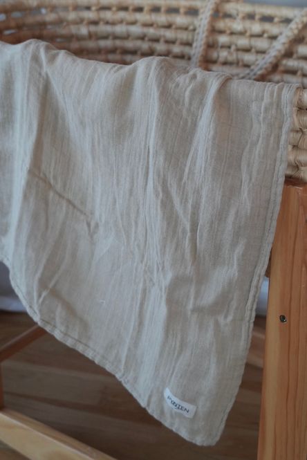 Hovedbilde Bamboo babyteppe musselin - ...